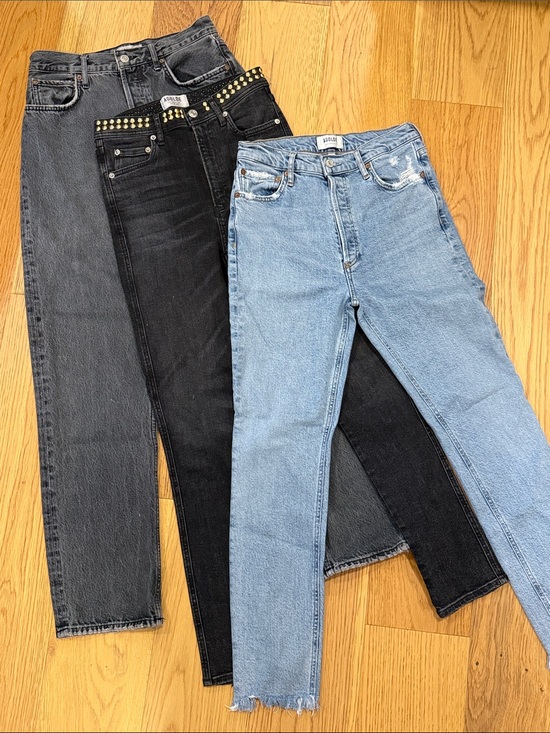 Agolde Denim - AGOLDE Jeans Bundle Size 26 Nico 90s Pinch High Rise
